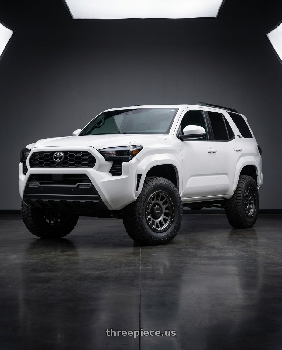 2022 Toyota 4Runner with Vision Off-Road 111 Nemesis 6x139.7 17x9-12 Gunmetal wheels