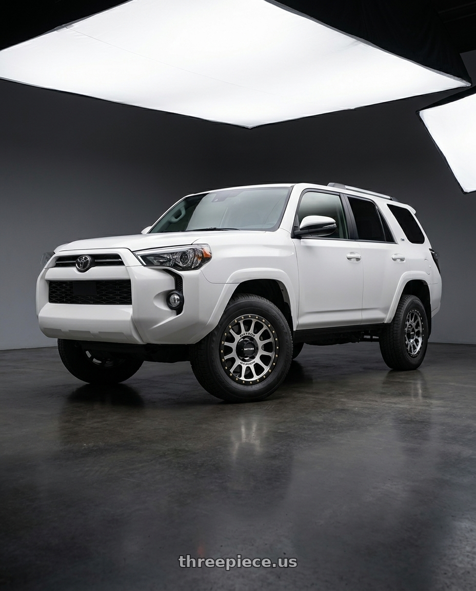 2021 Toyota 4Runner Venture with Method Race Wheels 305MB NV 6x139.7 17x8.5 +0 MACHINED - MATTE BLACK LIP wheels