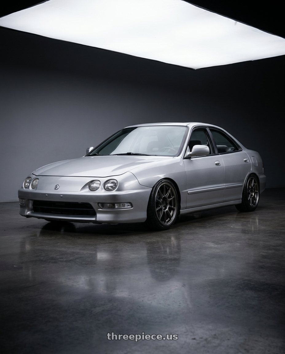 1993 Acura Integra  with WedsSport TC105X 4x100 15x7.0+20 EJ Titan wheels