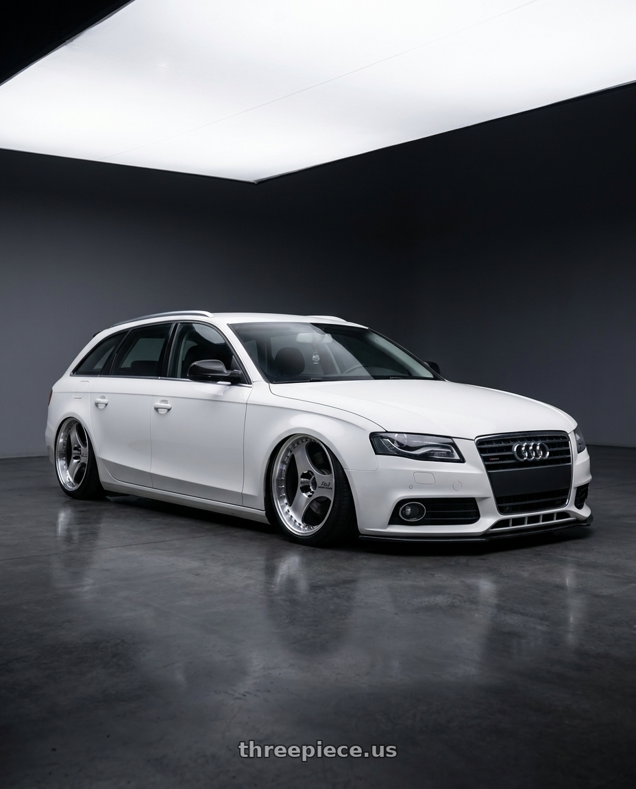 2011 AUDI A4 B8 with Advan Racing ONI2 PROGRESSIVE 5x112 20x10.5 +32 MACHINING & DIAMOND CUT wheels