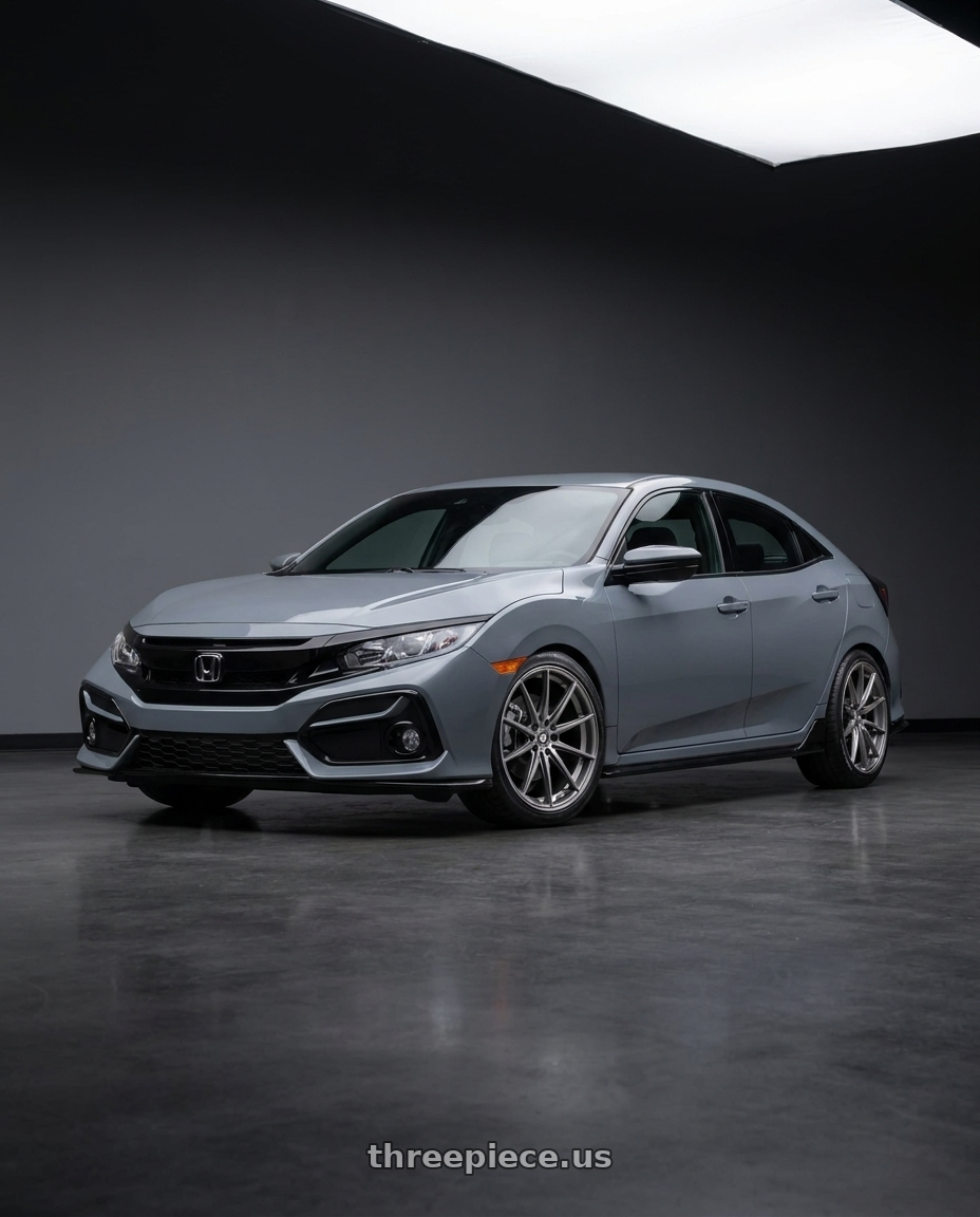 2021 Honda Civic Type R with Konig Oversteer 5x120 19x8.5+35 Opal wheels