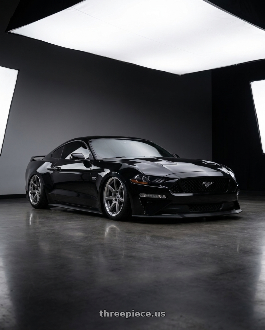 2022 Ford Mustang GT Premium with Work Emotion T7R 2P wheels
