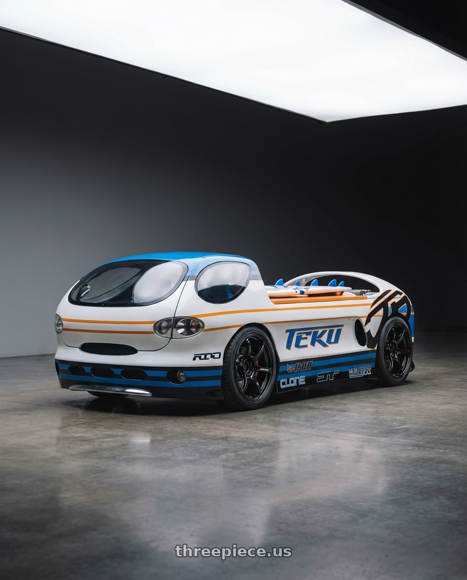 2003 dodge deora with Advan RGIII 5x114.3 19x9.0+35 Gloss Black wheels