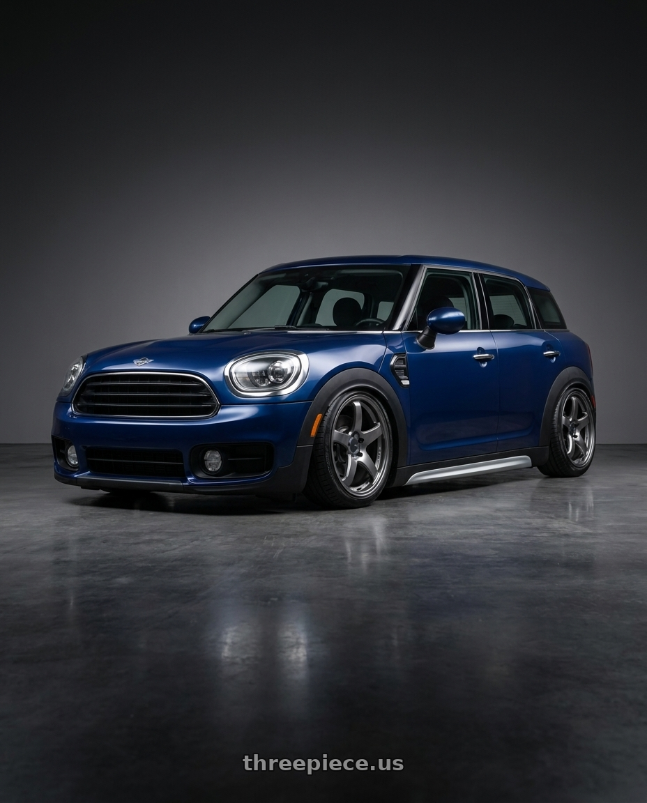 2018 Mini countryman with Enkei PF05 5x100 18x9+40 Dark Silver wheels
