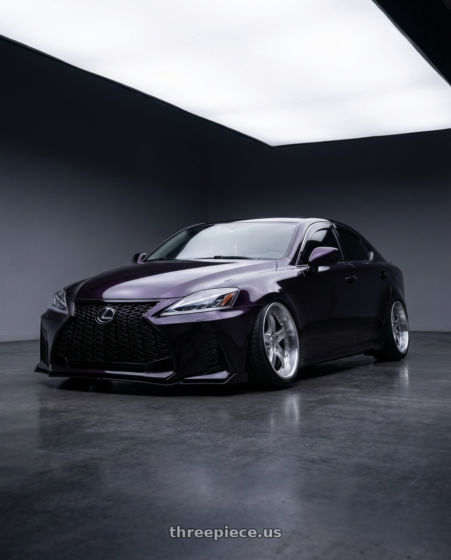 2008 Lexus 4is with Advan Racing ONI2 PROGRESSIVE 5x112 20x10.5 +32 MACHINING & DIAMOND CUT wheels