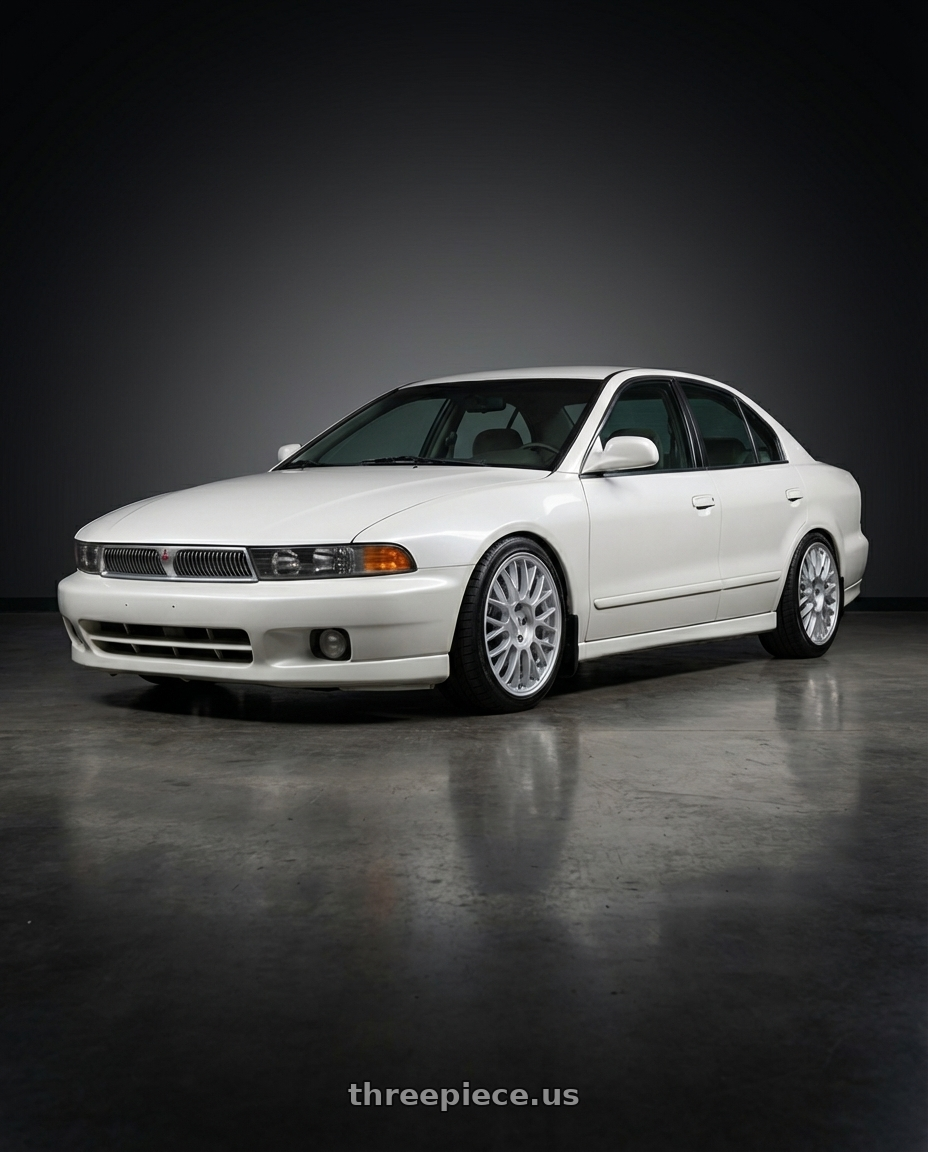 2001 mitsubishi galant with Rotiform RC204 PHX 5X112 20x8.5 +40 GLOSS SILVER wheels