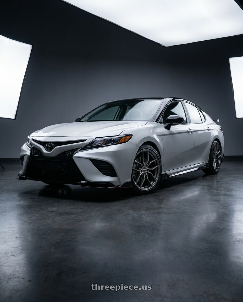 2021 Toyota Camry trd with Petrol P5C 5X114.3 19X8 +40 GLOSS GUNMETAL wheels