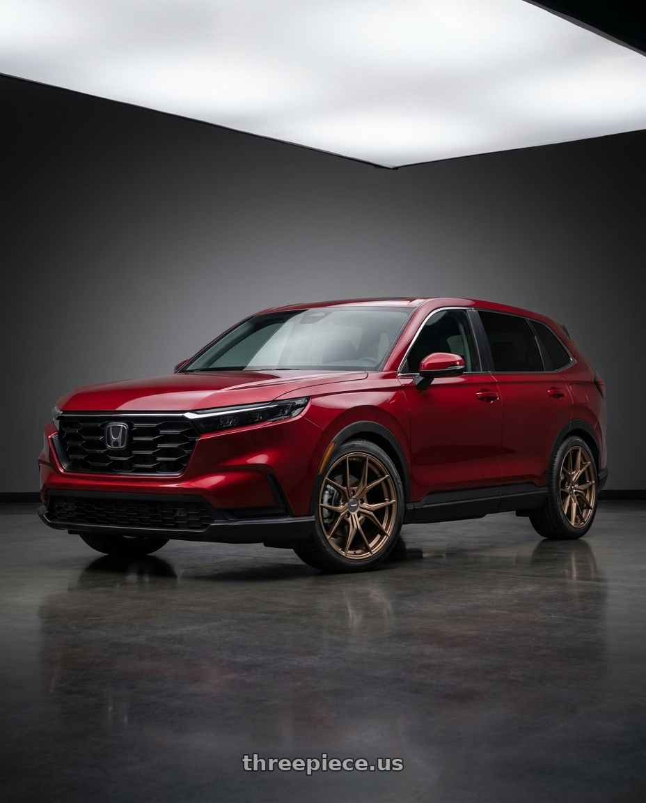 2026 Honda crv with Enkei TSR-X 5x114.3 18x8.5+38 Gloss Bronze wheels