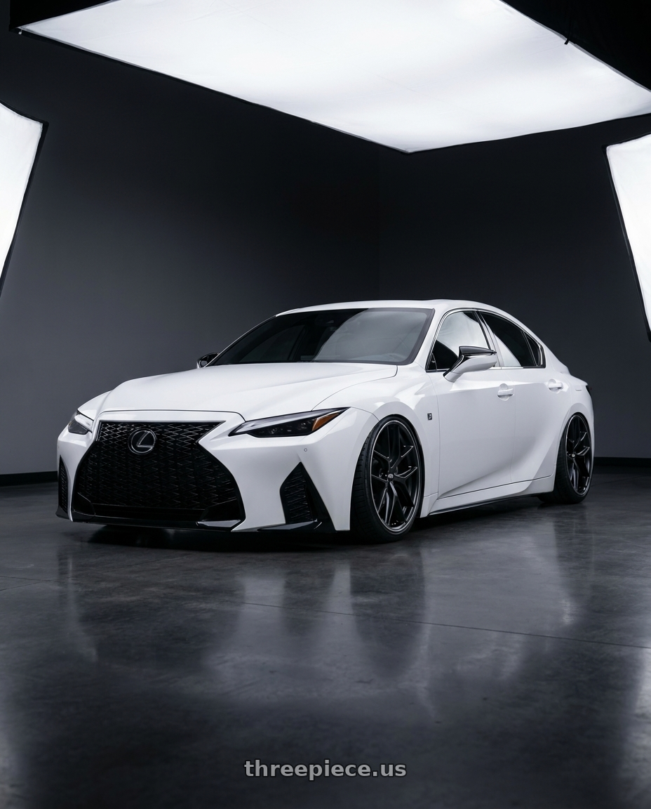 2024 Lexus IS 350 with BBS CC-R 5x114.3 19x8.5+30 Satin Black wheels