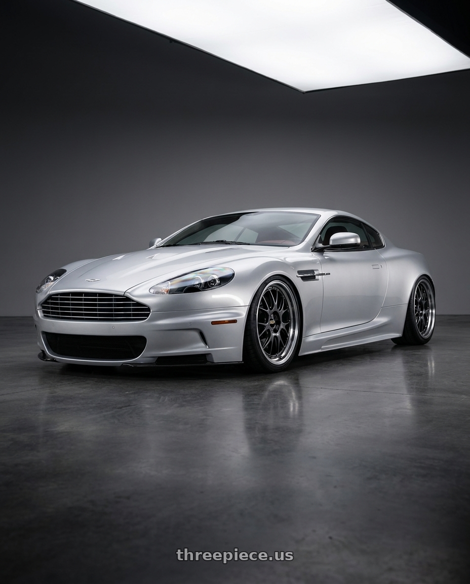 2009 Aston Martin DBS with BBS LM-R 5x114.3 19x9.5+38 Diamond Black wheels