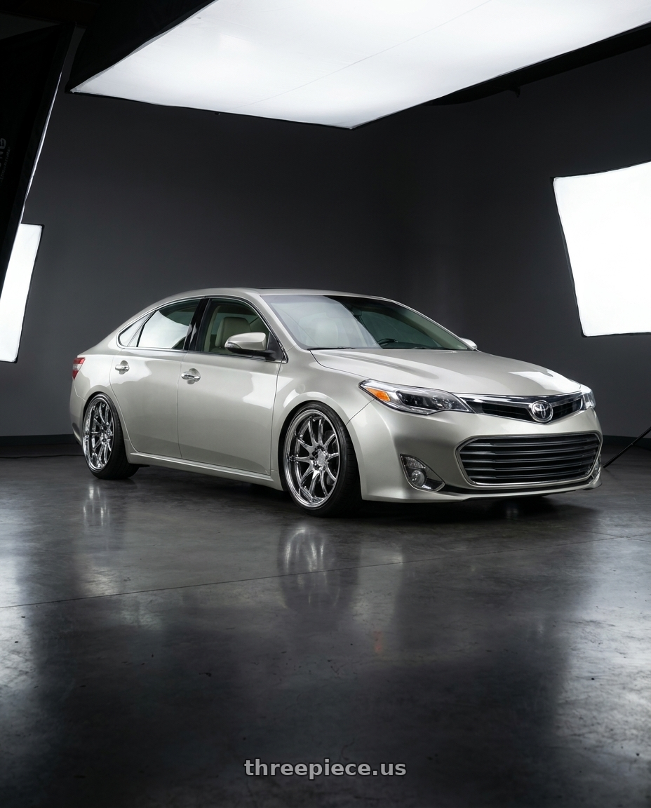 2013 toyota avalon with Aodhan DS02 5x114.3 19x8.5 +35 Vacuum Chrome wheels