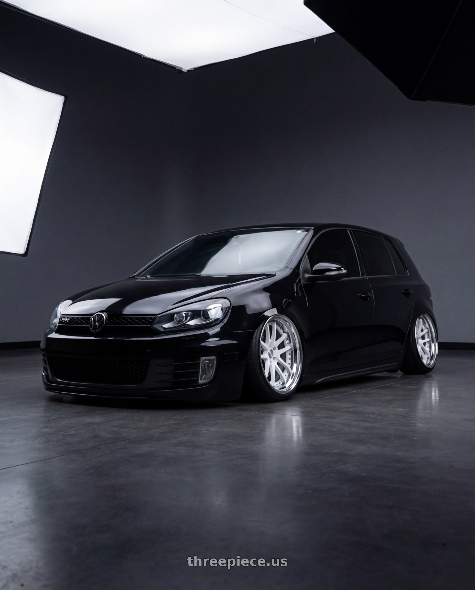 2013 vw gti  with Heritage Wheel ASAN wheels