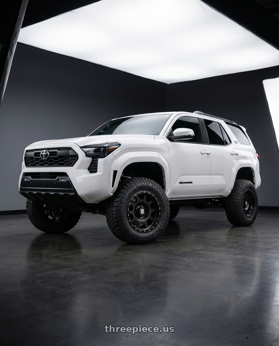 2022 Toyota 4Runner with XD XD126 ENDURO PRO 6X139.7 20X10 -24 SATIN BLACK WITH REINFORCING RING wheels