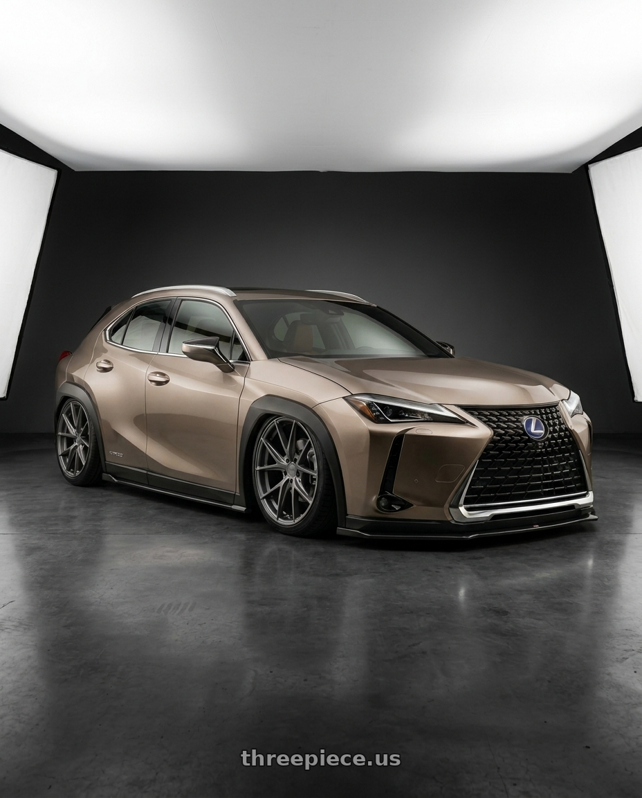 2021 Lexus Ux with Niche 1PC M116 MISANO 5X112 19X8.5 +25 MATTE GUN METAL wheels