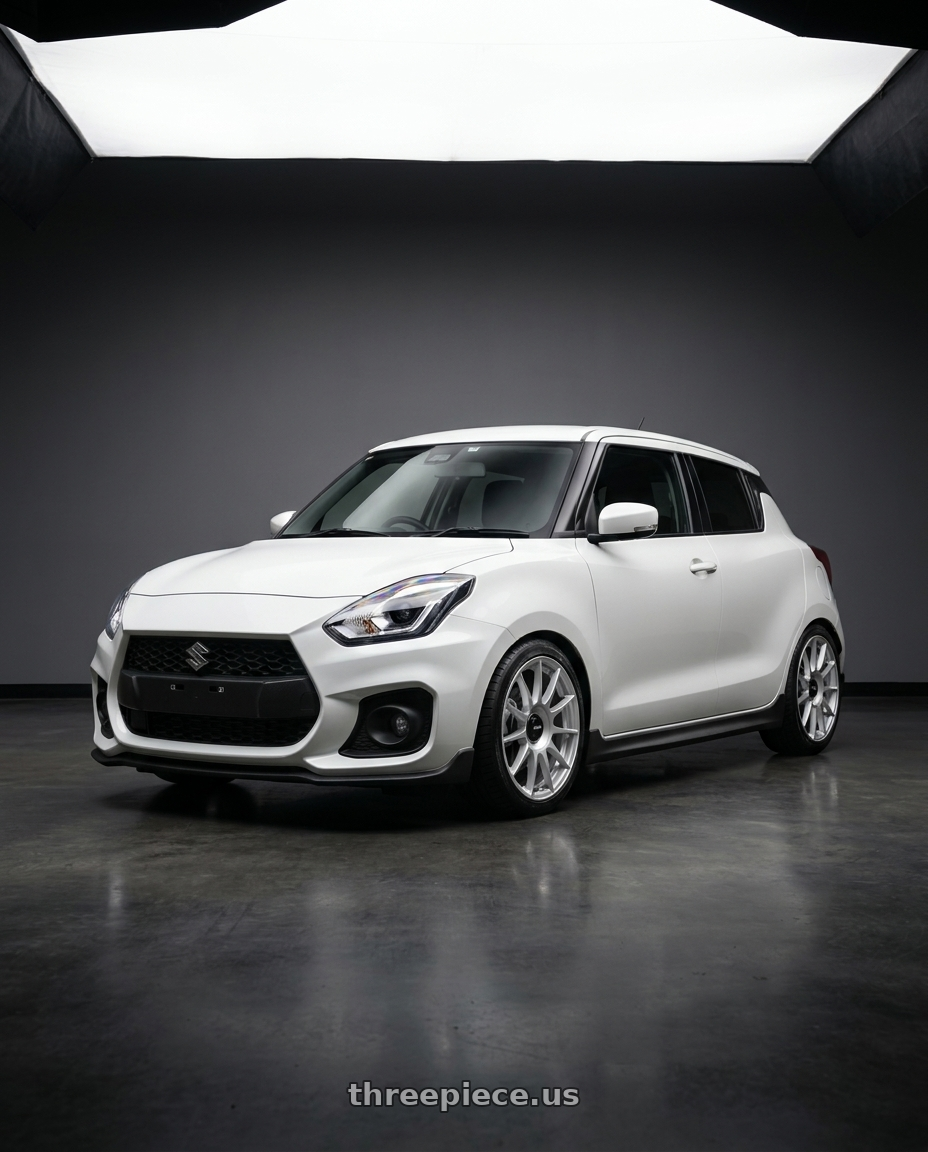 2024 Suzuki swift  with Rotiform 1PC R170 DTM 5X108/5X114.3 17X8 +40 SILVER wheels