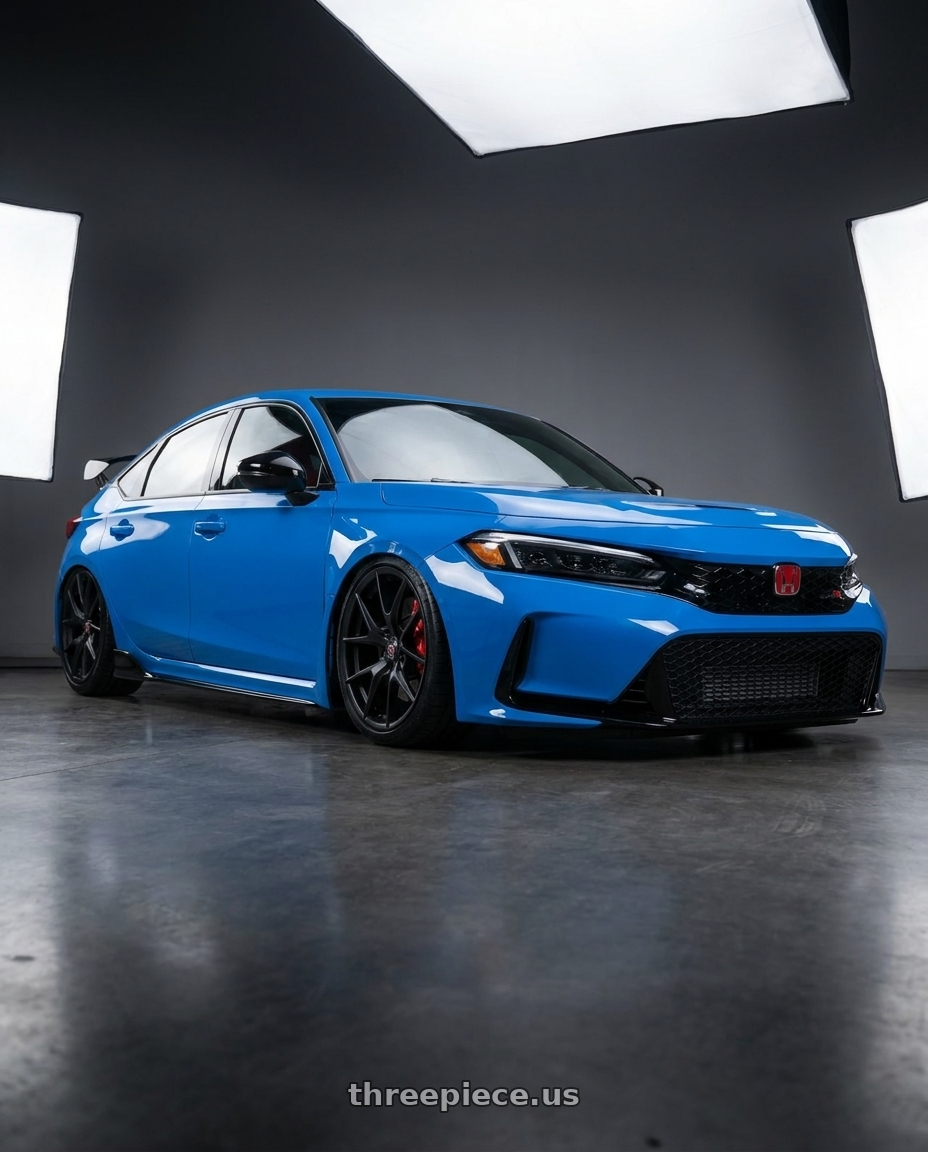 2020 Honda Civic Type R with Forgestar CF5V 5x120 19x9 +38 Satin Black wheels