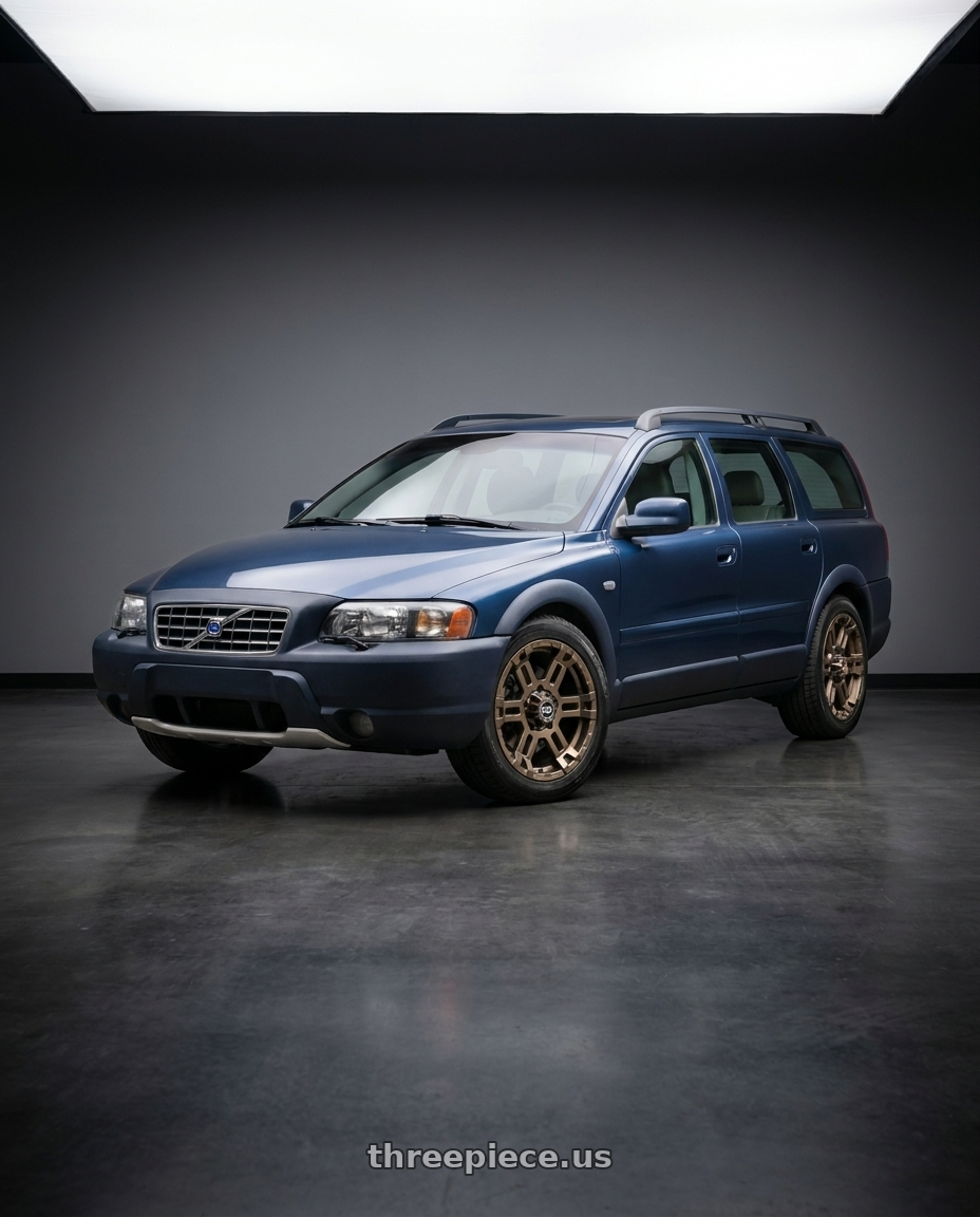 2005 Volvo Xc70 with Enkei Commander 6x139.7 18x8.5-10 Bronze wheels