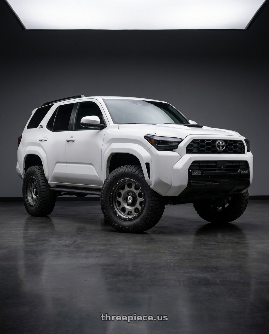 2022 Toyota 4Runner with XD XD126 ENDURO PRO 6X139.7 20X9 +18 MATTE GRAY W BLACK REINFORCING RING wheels