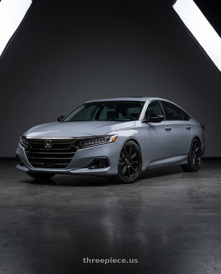 2021 Honda Accord EX-L with Enkei Adventurer 5x114.3 18x8+35 Matte Black wheels