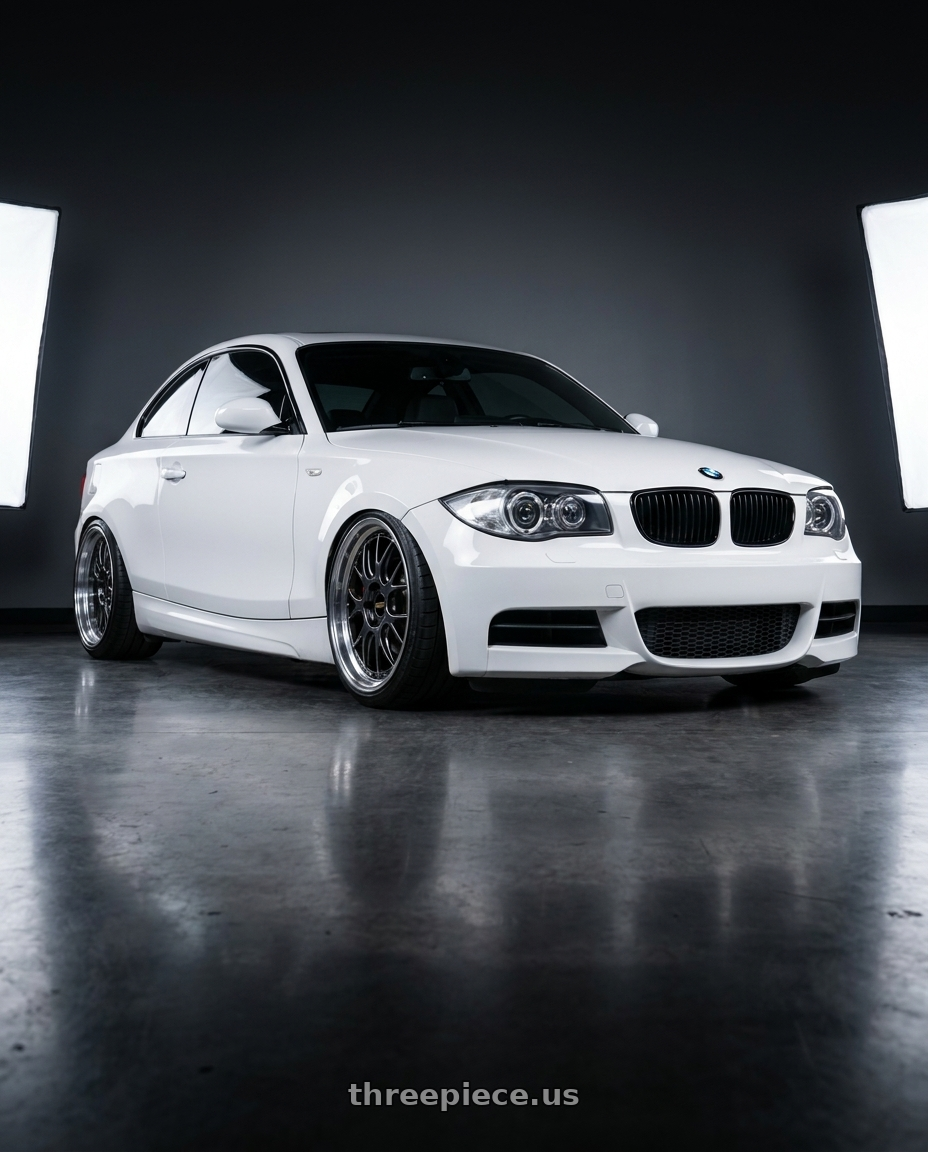2011 bmw e82 135i with BBS LM-R 5x114.3 19x9.5+38 Diamond Black wheels