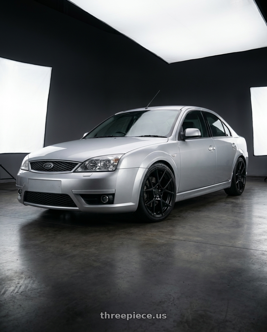2007 Ford Mondeo St220 with Rotiform 1PC R139 KPS 5X100 18X8.5 +35 MATTE BLACK wheels