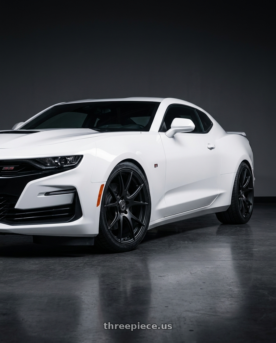 2022 Chevrolet Camaro with Forgestar CF5V 5x120 20x12 +52 Satin Black wheels