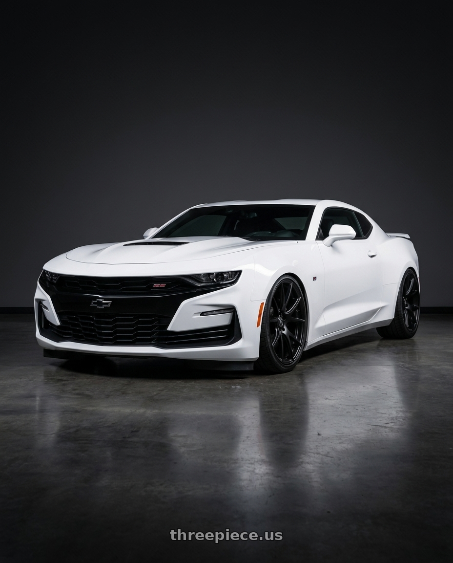 2022 Chevrolet Camaro with Forgestar CF5V 5x120 20x12 +52 Satin Black wheels