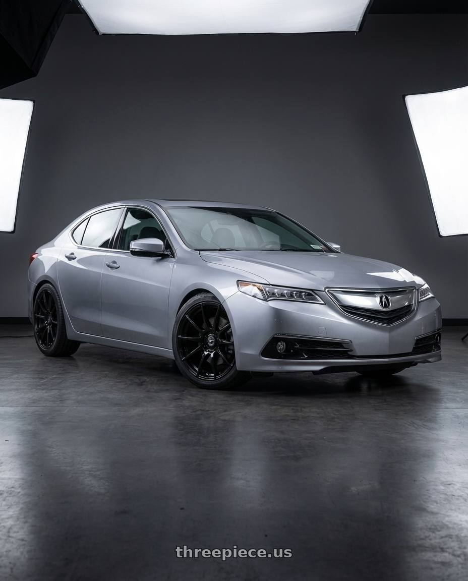 2019 Acura TLX with Forgestar CF10 5x114.3 19x9.5 +29 Gloss Black wheels