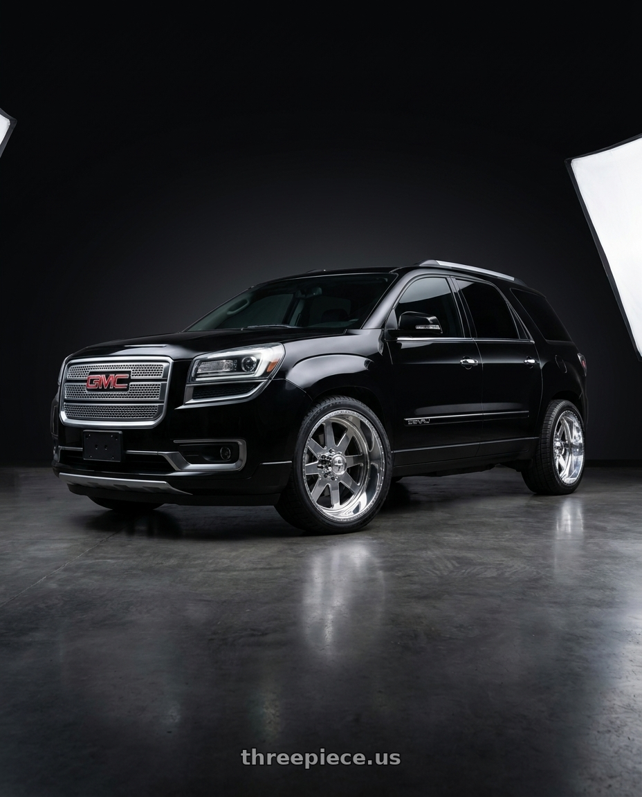 2016 gmc Arcadia Denali awd with American Force 11 Independence SS 6X135 20X12 -40 POLISHED wheels