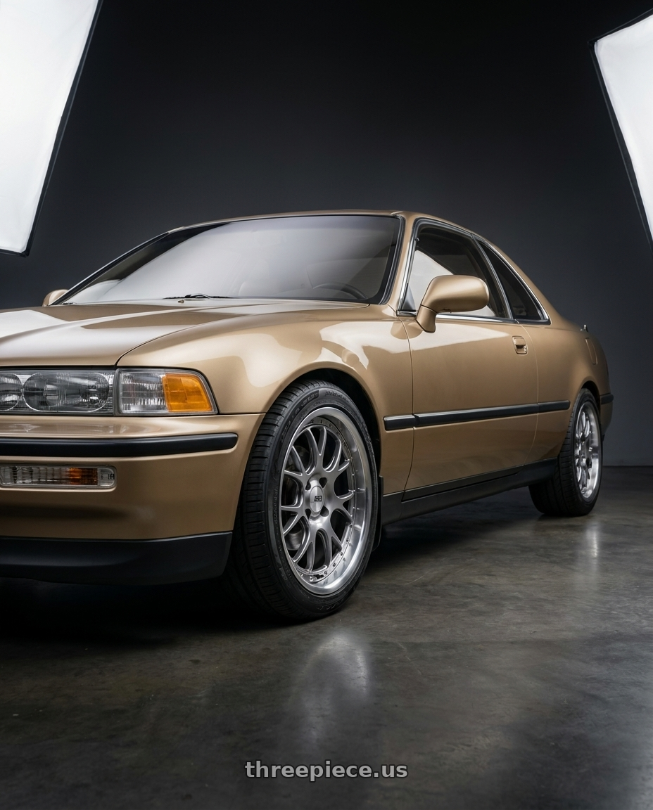 1991 Acura legend  with SSR Professor MS3R 5x114.3 17X7 37 SL Disk Titan Silver wheels
