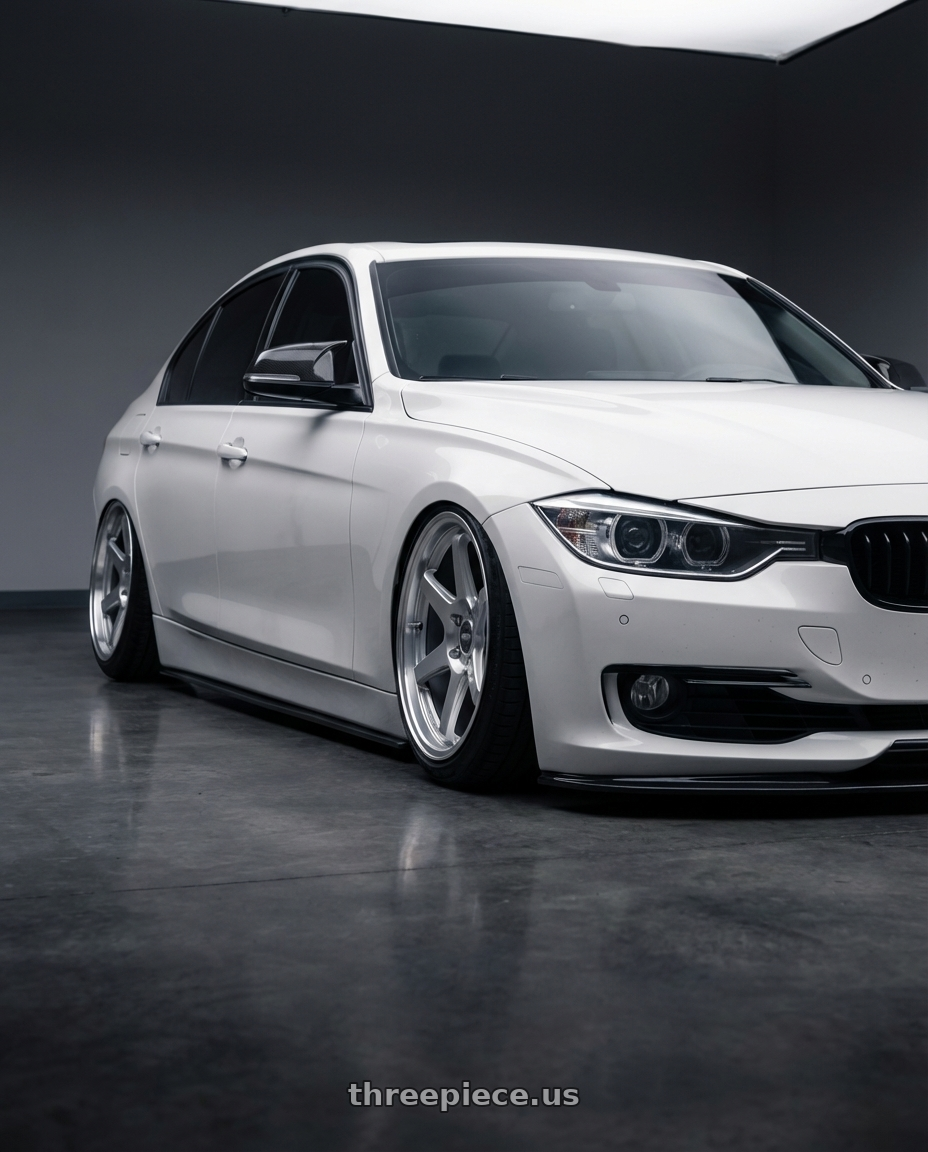2015 BMW 328i XDrive  with ESR Wheels APEX SERIES AP6 5x120 19x9.5 +22 Hyper Silver wheels