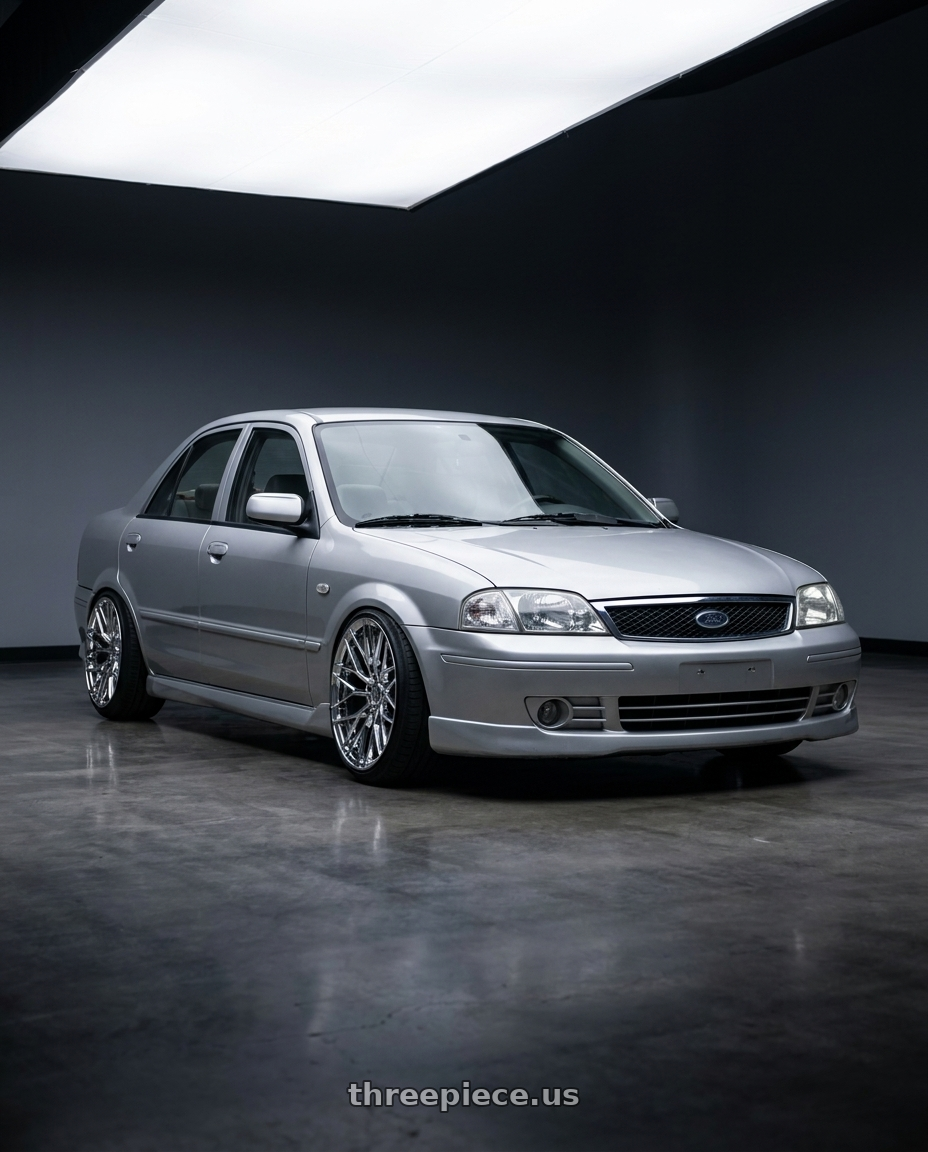 2004 ford tierra  with TIS Motorsports 505C 5x114.3 16x7.5 +35 Chrome wheels