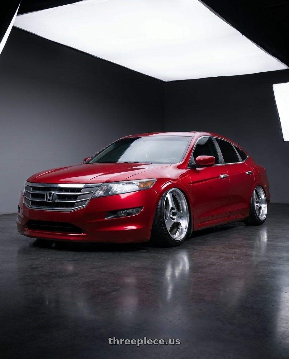 2010 Honda crosstour with Advan Racing ONI2 PROGRESSIVE 5x114.3 20x9.0 +39 MACHINING & DIAMOND CUT wheels
