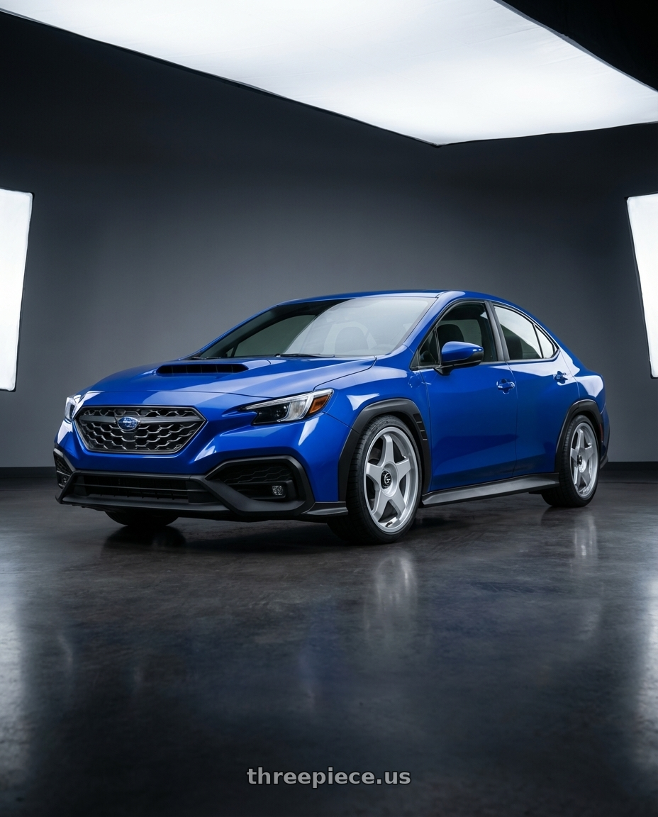 2024 Subaru WRX with fifteen52 CHICANE 5x114.3 / 5x100 18x8.5 +35 SPEED SILVER (GLOSS SILVER) wheels