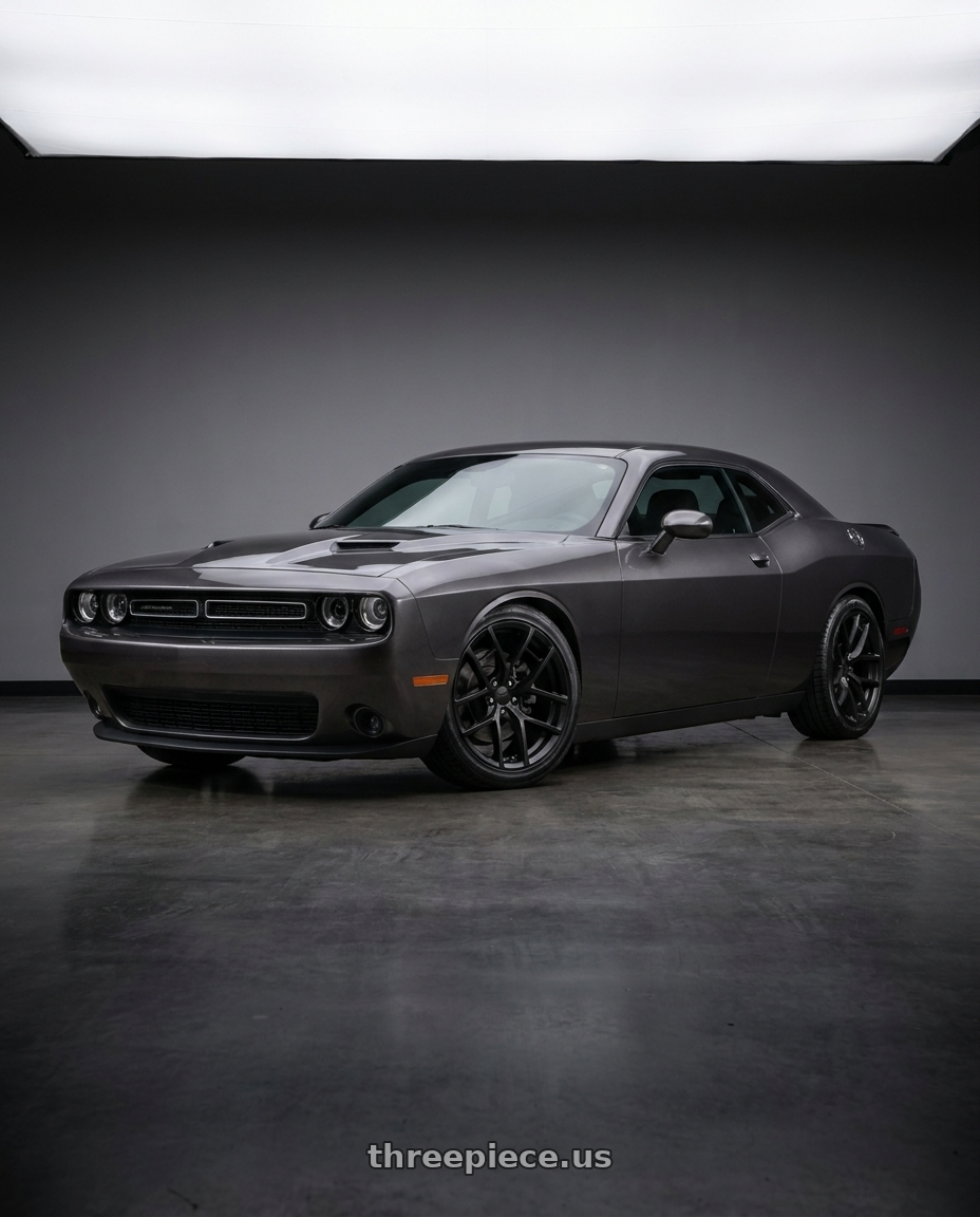 2021 Dodge Challenger SXT with MRR M392 5x115 20x11  +24 Matte Black fit Charger Challenger wheels