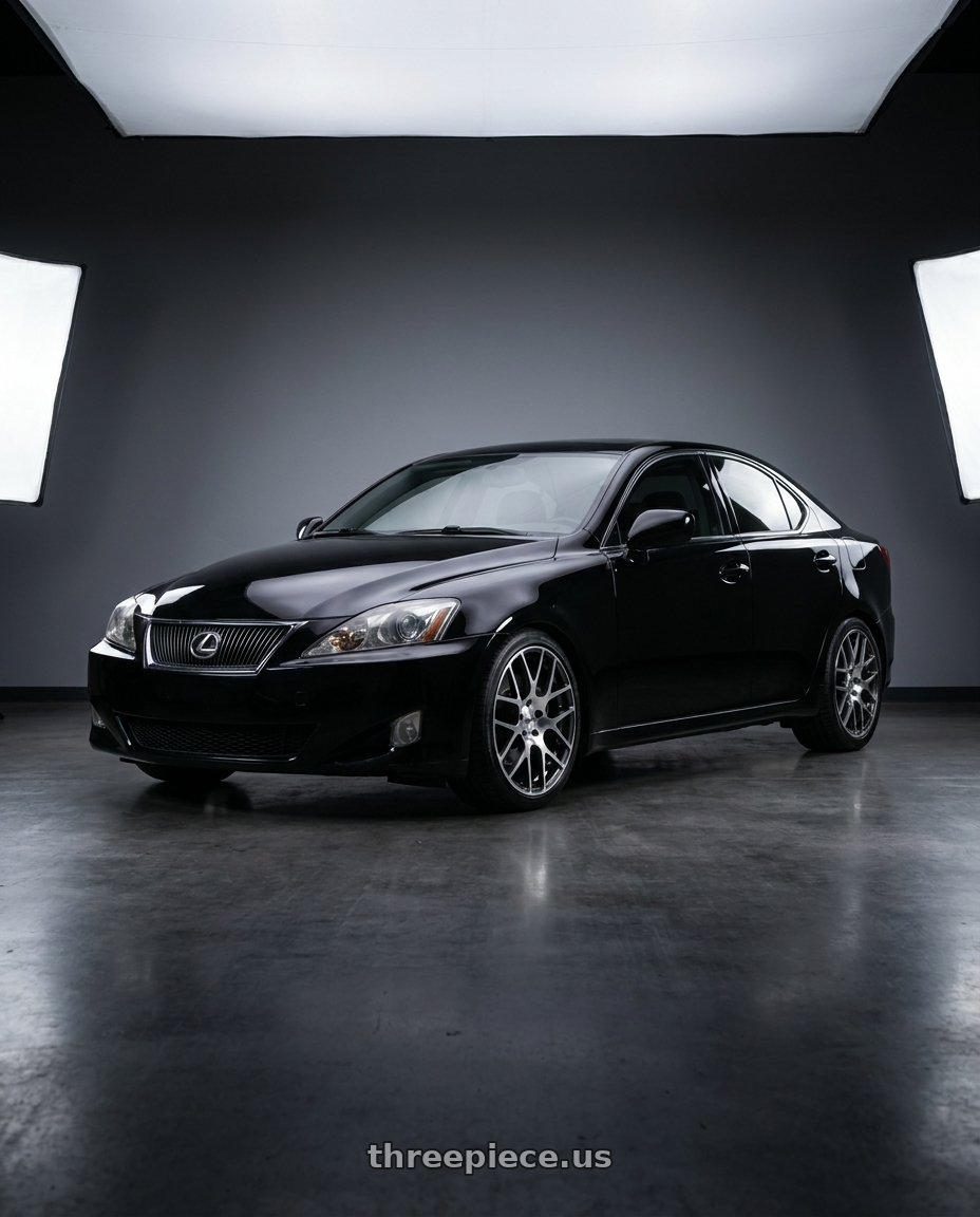 1996 lexus is250 with TSW NURBURGRING 5X114.3 17X7.5 +45 GUNMETAL W/ MIRROR CUT FACE wheels