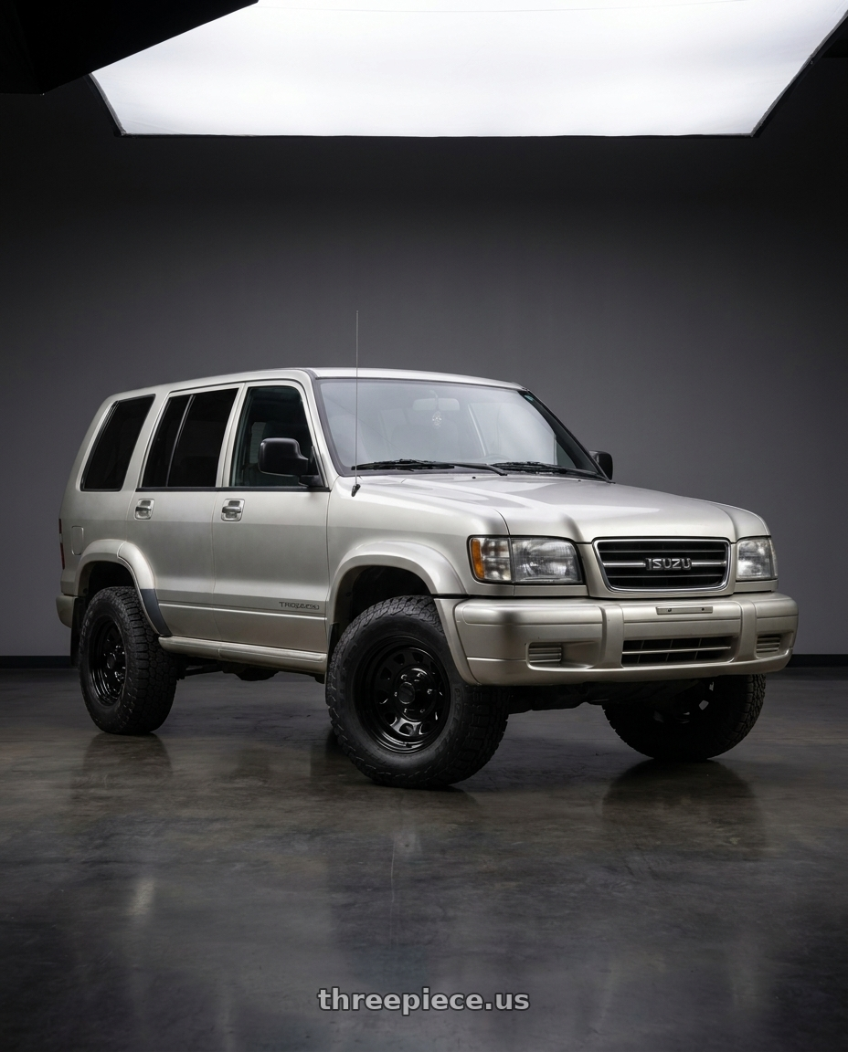 1998 Isuzu trooper with Vision HD 84H 6x139.7 16x8-12 Gloss Black wheels