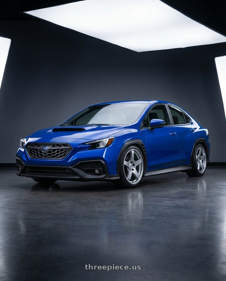 2024 Subaru WRX with Ssr Gtv01 5x114.3 18x8.5+40  GLARE SILVER wheels