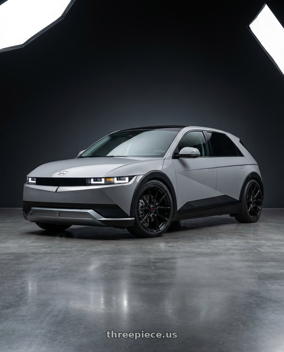 2024 Hyundai Ioniq 5 N with Vossen x Novitec NF10 21x10 - 5x114.3 BP - ET32 - Gloss Black Ferrari 812 Superfast/GTS Front Wheel - F-AFP-63-F01-C25 wheels