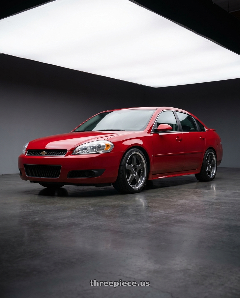 2013 chevy impala ltz with Work Vs-Xv 5x115 18x8.5+40 O Disk Matte Dark Gunmetal wheels