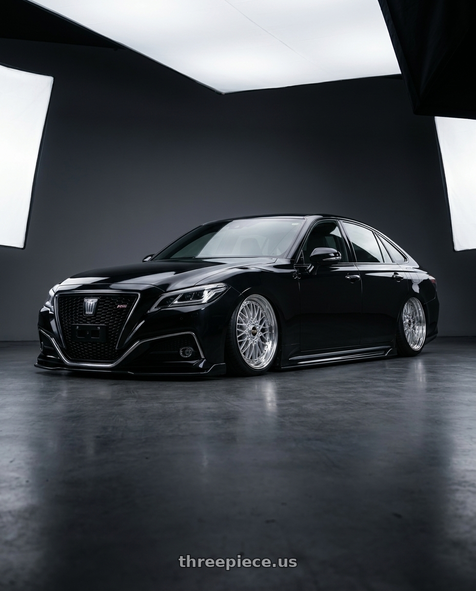 2019 Toyota crown rs with BBS Super-RS 5x112 19x9.0+42 Silver wheels