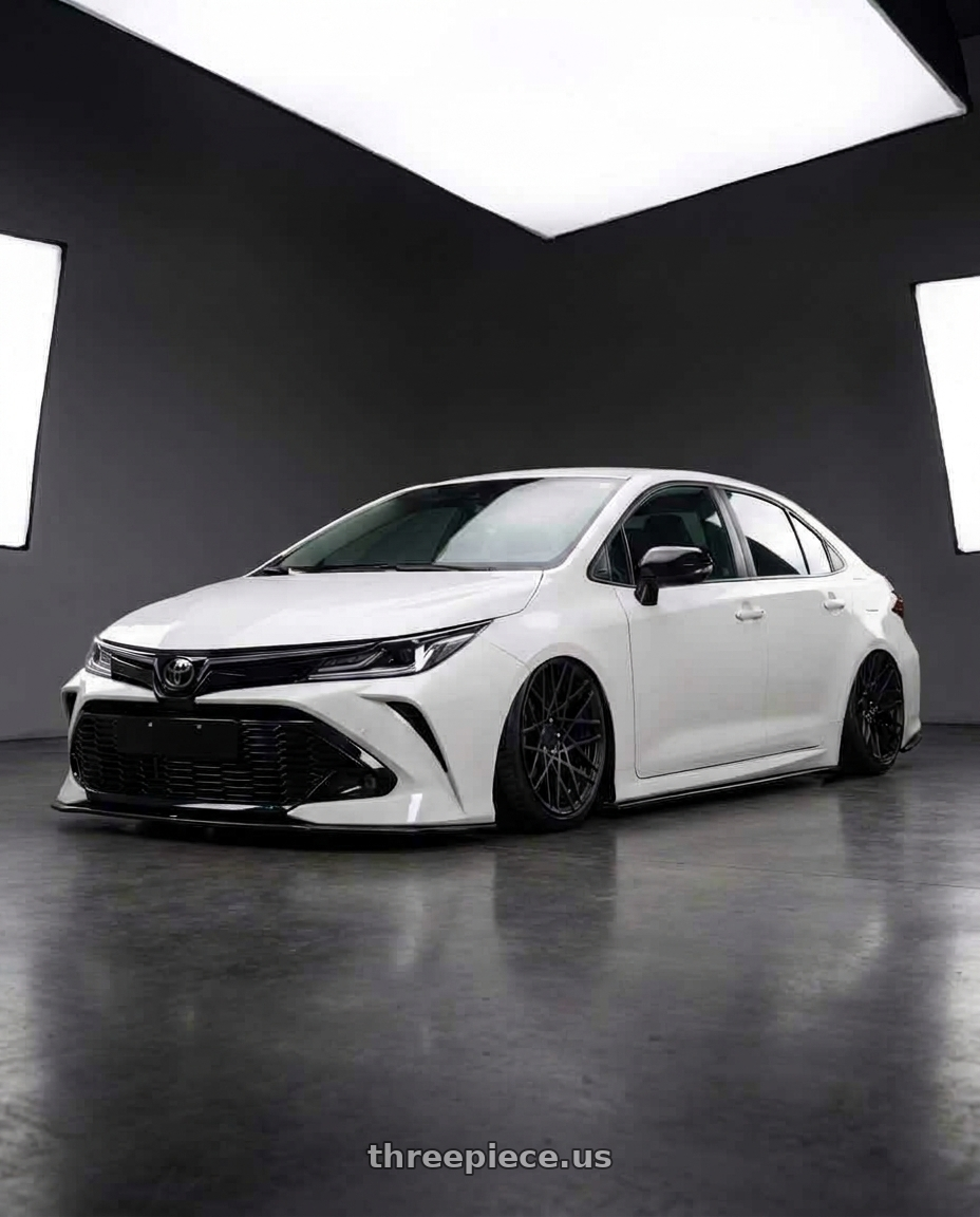 2020 GR altis with Avant Garde Wheels F07R BLANK 19x8.5 +BLANK Dark Graphite Metallic wheels