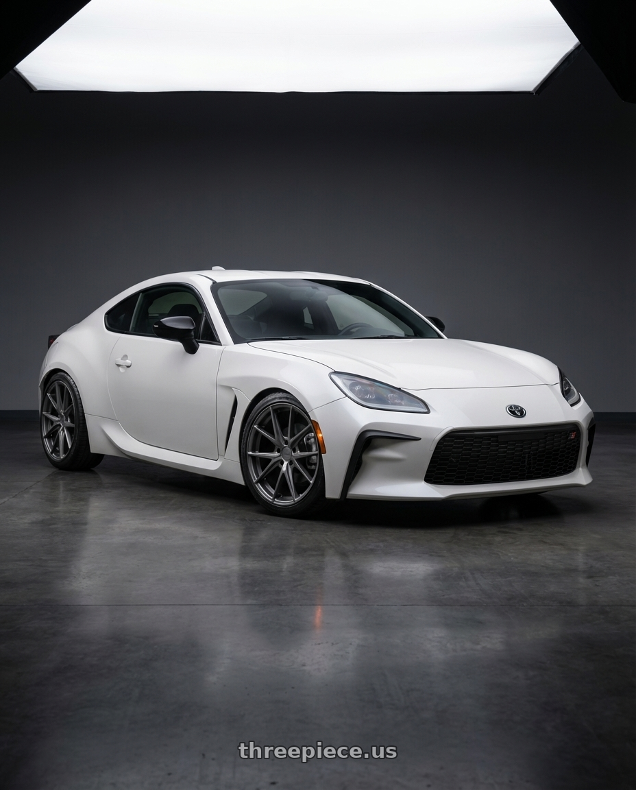 2016 Scion FR-S with Niche 1PC M116 MISANO 5X100 17X8 +40 MATTE GUN METAL wheels