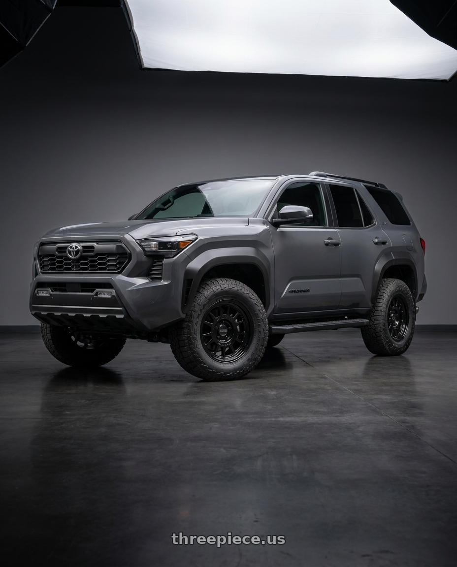2026 Toyota 4Runner SR5 with Method Race Wheels 318B 6X135 17x8.5 +0 GLOSS BLACK wheels