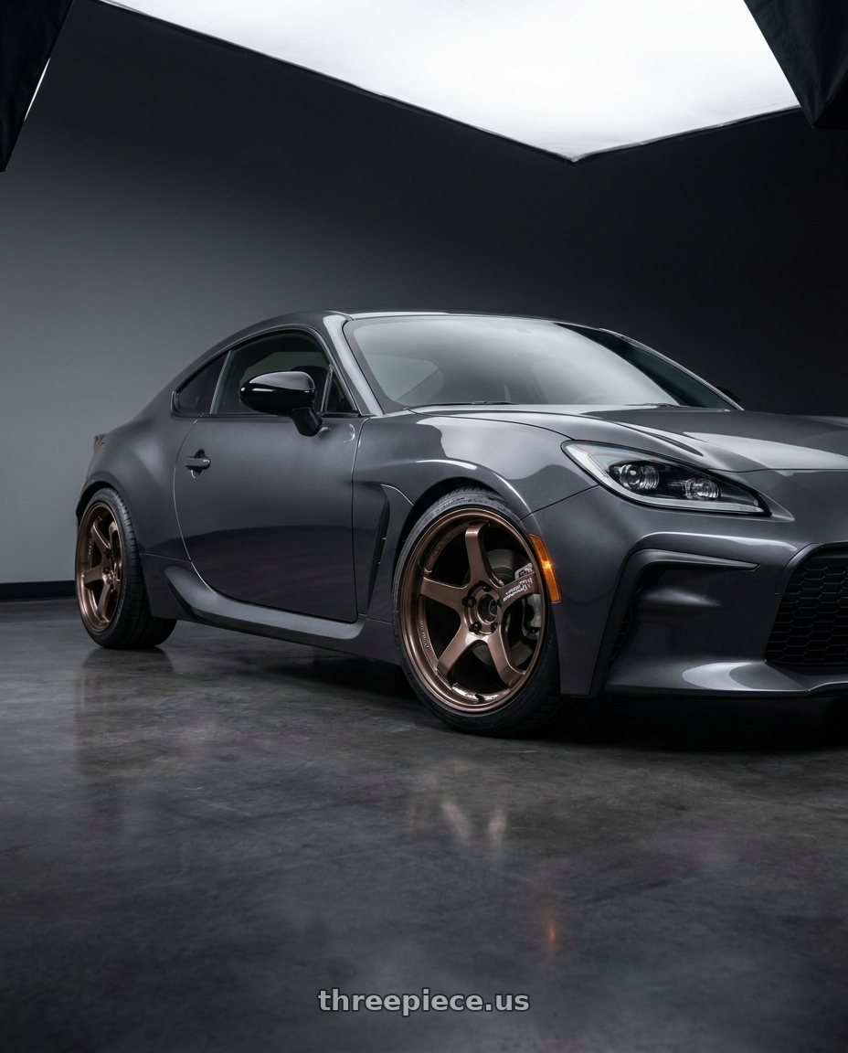 2026 Toyota gr86 with Advan Racing GT BEYOND 5x100 18x9.5 +45 RACING COPPER BRONZE wheels