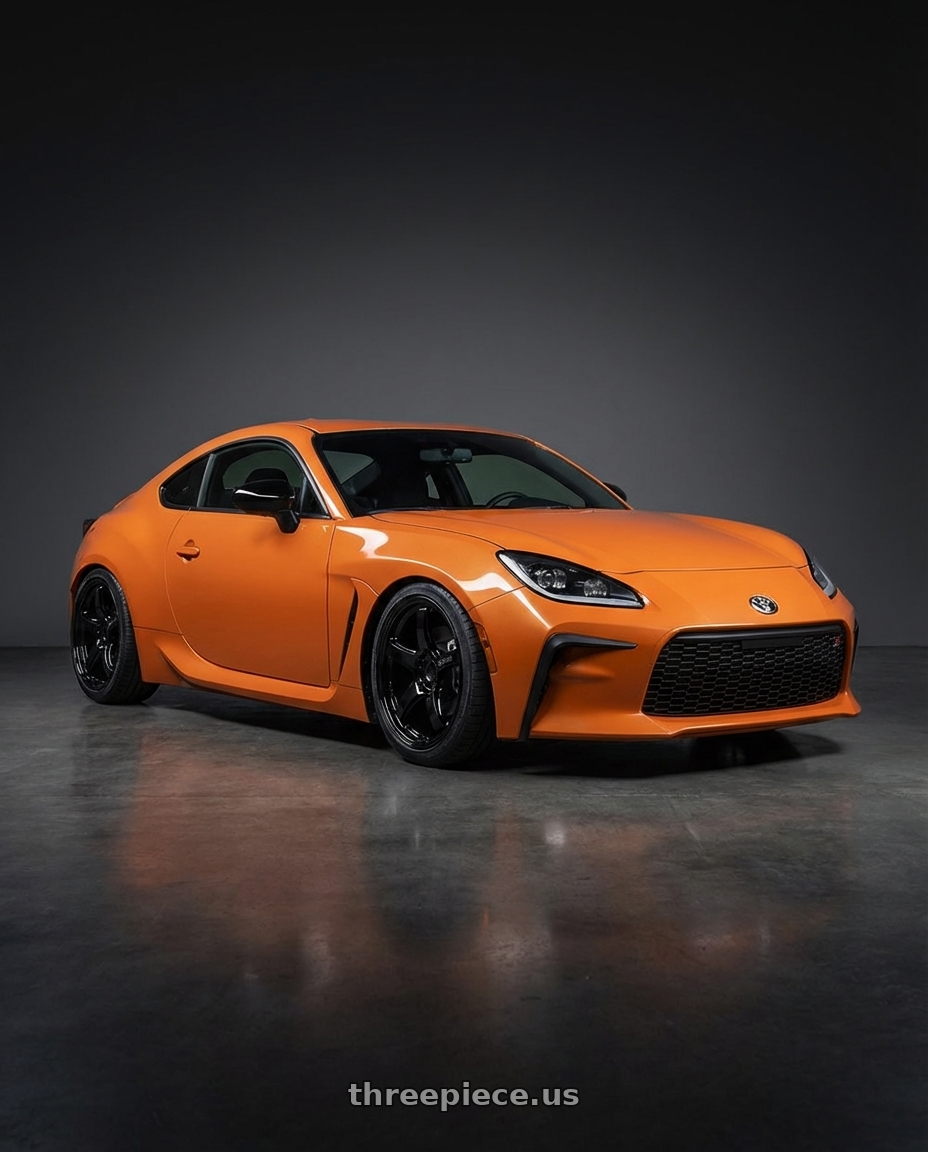 2023 gr86 10th anniversary  with Gram Lights 57CR 4x100 17x7 +40 Gloss Black wheels