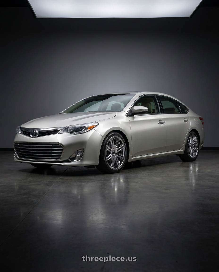 2013 toyota avalon with Kraze Cray 141 5x114.3 20x8.5+35 Chrome wheels