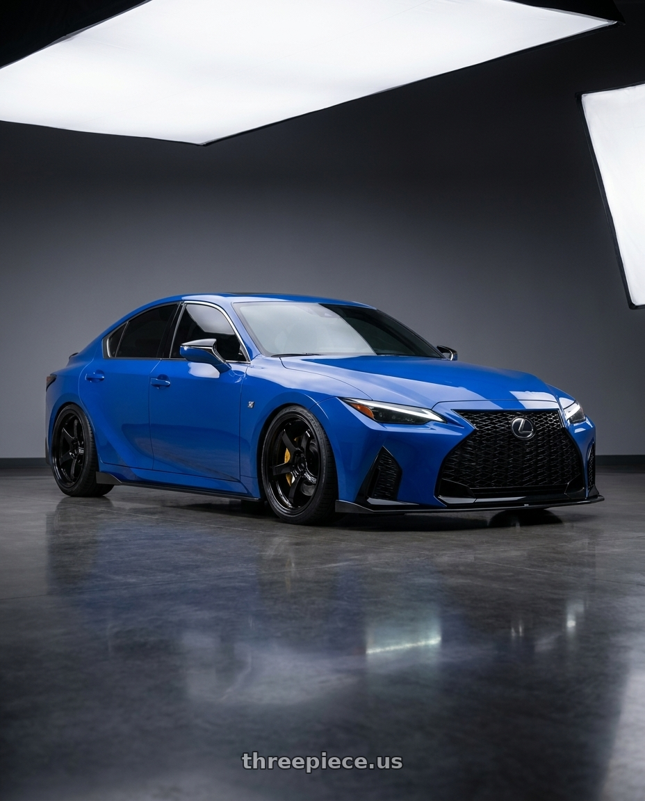 2021 Lexus IS 350 F-Sport with Advan Racing GT PV 5x114.3 20x9.0 +42 RACING GLOSS BLACK wheels