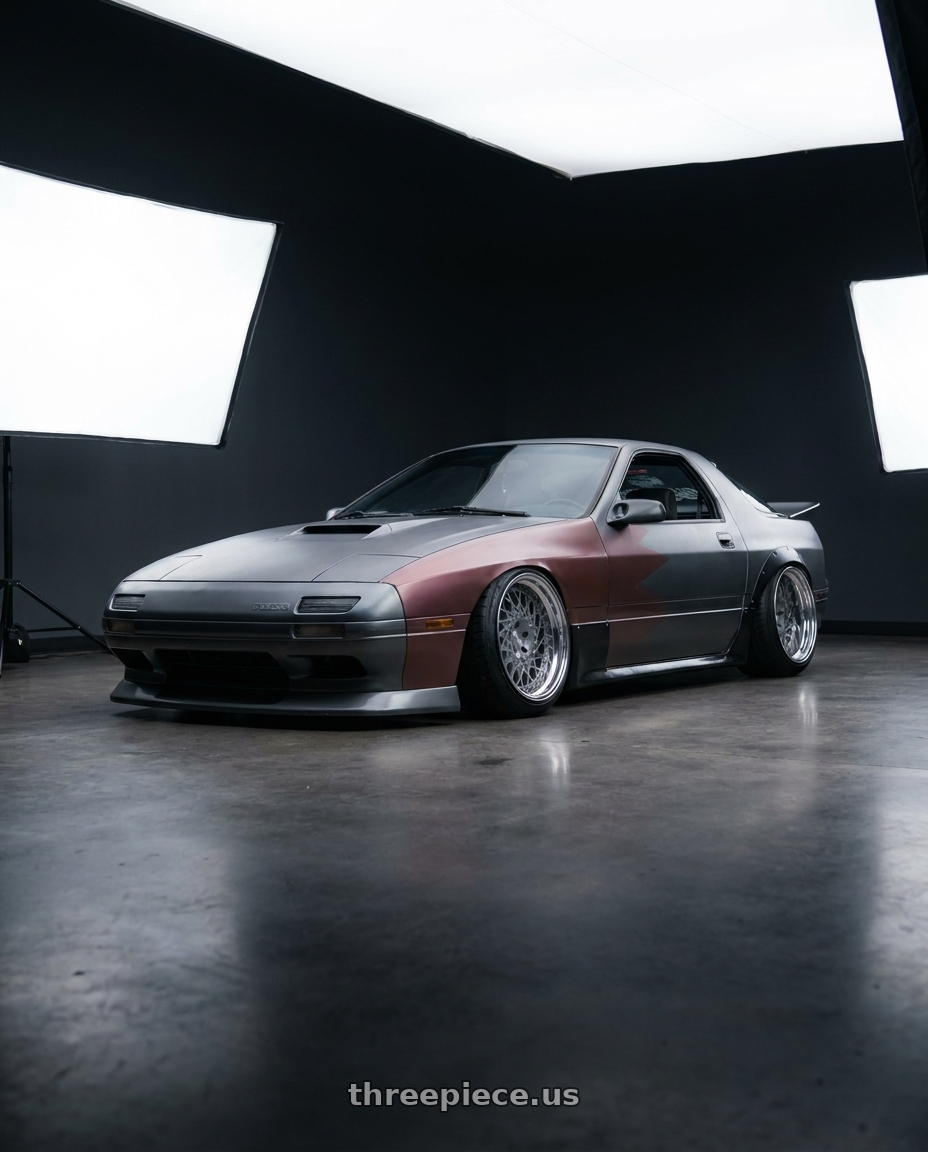 1987 Mazda RX7 FC Turbo with Heritage Wheel FUJI-DIR wheels