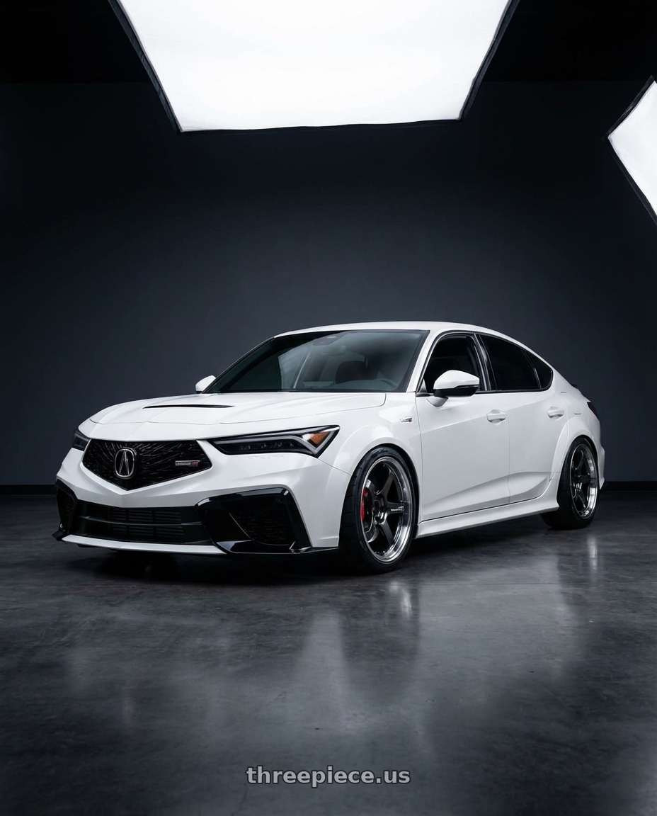 2024 Acura Integra Type S with Advan Racing GT BEYOND-R 5x120 18x10.5 +34 DIAMOND CUT & DARK PLATINUM BLACK wheels